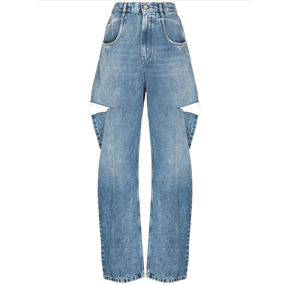 Jeans de Corte Moderno con Lavado Artesanal - Primavera Verano