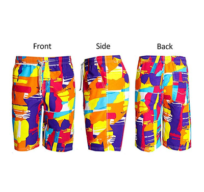 Pantalones Cortos de Playa para Hombre - Estilo Casual con Estampado - Image 3