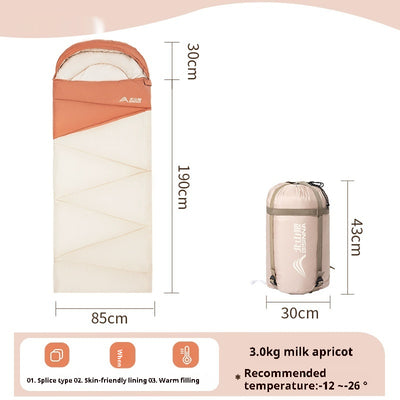 Saco de Dormir Térmico Aislado para Camping y Viajes en Climas Fríos - Image 8