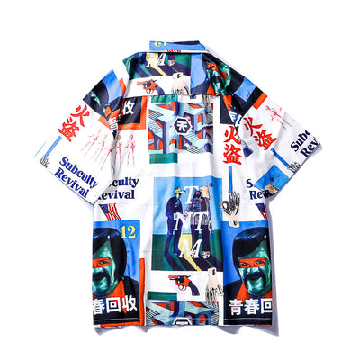 Camisa Hawaiana Floral para Parejas - Estilo Playa Relajado Unisex - Image 5