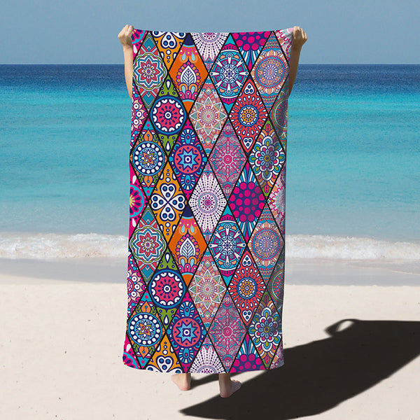 Toalla de Baño Microfibra Absorbente de Secado Rápido para Natación