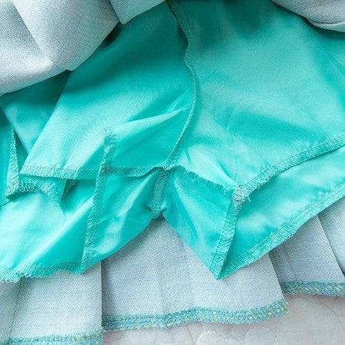 Blusa de Encaje Fruncida Cintura Alta con Vuelo Romántico - Image 16