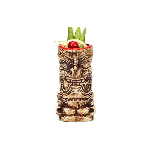 Taza Cerámica Tótem Hawaiano - Diseño Creativo y Minimalista - Image 2