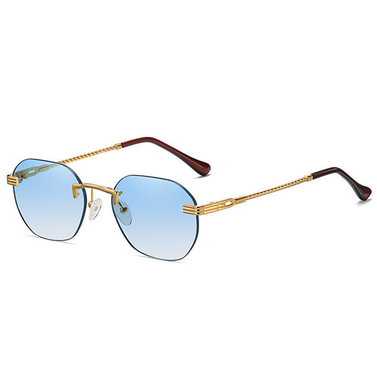 Gafas de Sol Metálicas sin Marco - Diseño Minimalista Unisex - Image 12