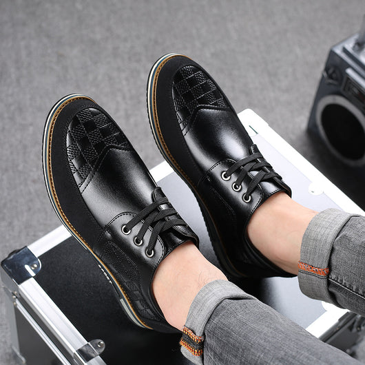 Zapatos Casuales Británicos Talla Grande para Hombre - Image 12