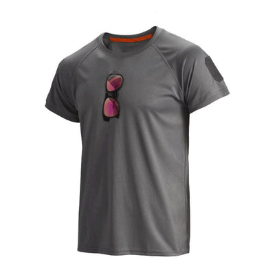 Camiseta Táctica Oversize Elástica de Secado Rápido para Entrenamiento - Image 4