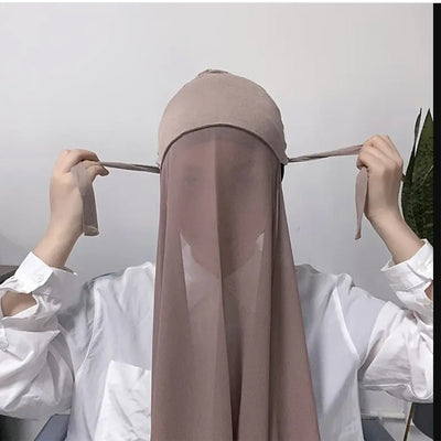 Gorro Base Layer con Capucha y Cordón Ajustable para Mujer