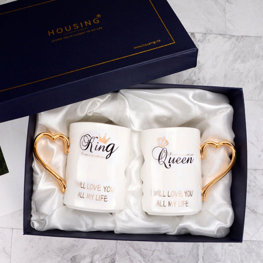 Taza de Cerámica para Parejas Kiss - Regalo Romántico para San Valentín - Image 8