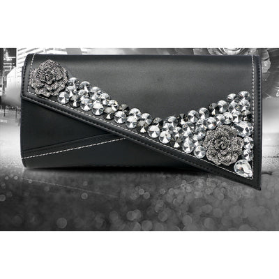 Cartera Clutch Crossbody con Brillantes - Bolso Pequeño Elegante - Image 5