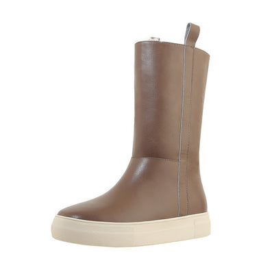 Botas de Nieve para Mujer con Forro de Peluche - Caña Media - Image 11