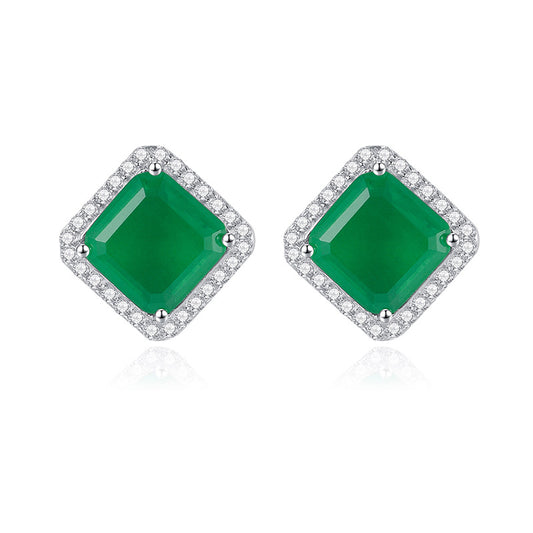 Aretes Minimalistas Estilo Colegiala con Temperamento Femenino