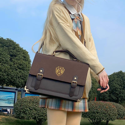 Bolsa Crossbody Escolar Uniforme de Estilo Universitario - Image 8