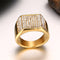 Anillo para Hombre de Acero de Titanio con Diamante
