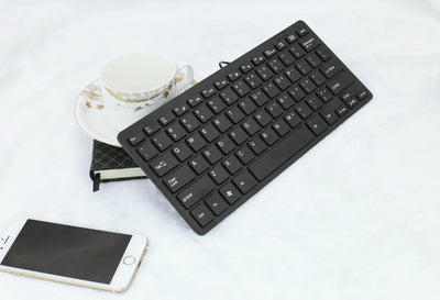 Teclado USB Compacto Silencioso para Computadora de Escritorio y Portátil - Image 14