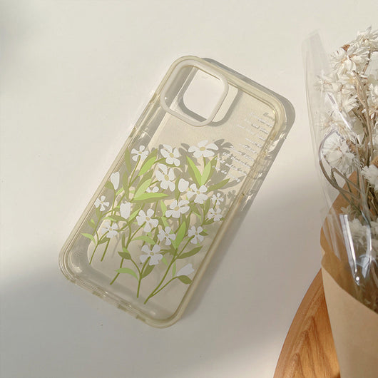 Funda iPhone 12 Pro Max Flores Retro - Diseño Clásico y Protección - Image 3