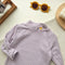 Camiseta Base Infantil Arcoíris Colores Pastel