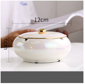 Cenicero de Cerámica Elegante para Sala, Oficina y Espacios Premium - Image 16