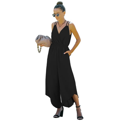Jumpsuit Deportivo de Color Liso Estilo Europeo y Americano - Image 6