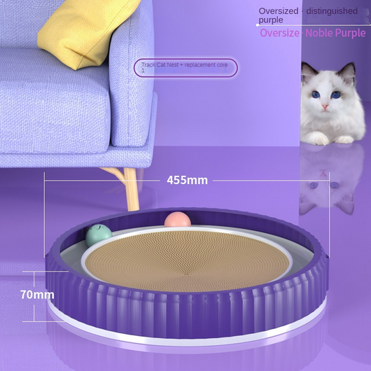 Rascador Circular para Gatos - Protector de Muebles Resistente y Duradero - Image 11