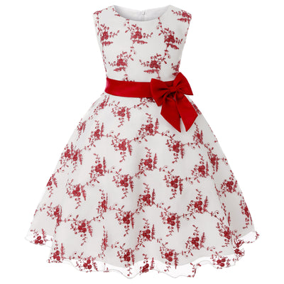 Vestido Princesa Niña con Encaje y Bordados - Image 29