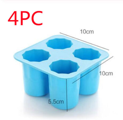 Molde para Hielo en Forma de Copa - Bandeja Reutilizable para Bebidas Frías - Image 24