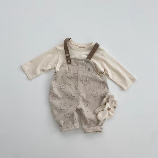 Mono Peto Infantil de Pana con Dibujos Animados para Gatear y Trepar - Image 15