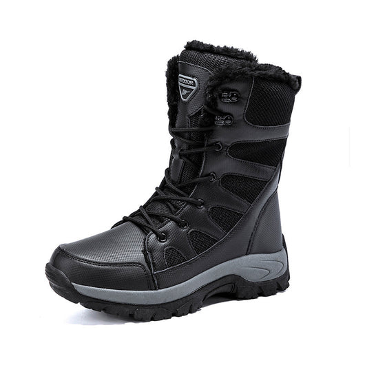 Botas Militares Invierno Plus de Terciopelo para Hombre - Cálidas y Resistentes - Image 5