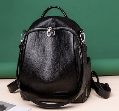 Mochila de Mujer de Gran Capacidad en PU - Elegante y Funcional - Image 9