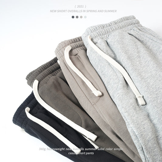 Pantalones Cargo Cortos Sueltos con Cintura Elástica y Cordón Ajustable - Image 2
