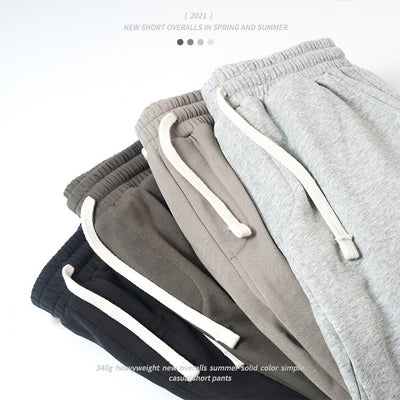 Pantalones Cargo Cortos Sueltos con Cintura Elástica y Cordón Ajustable - Image 2