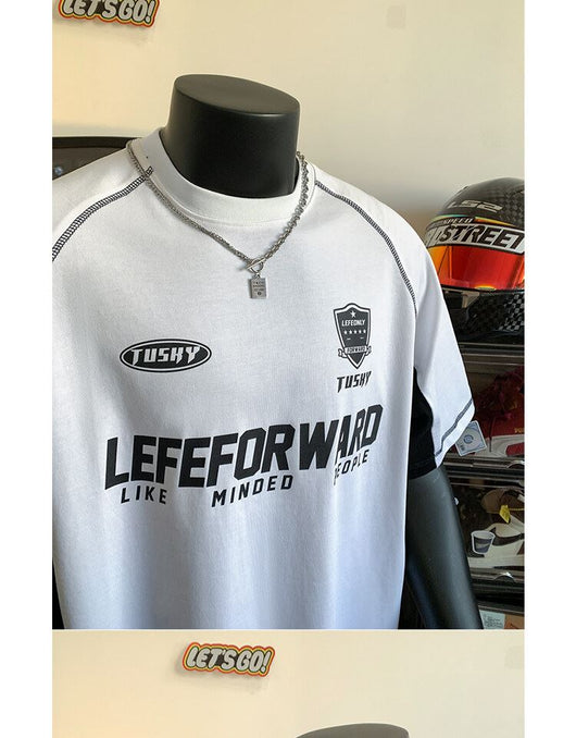 Camiseta Deportiva Suelta Cuello Redondo Manga Corta para Hombre - Image 14