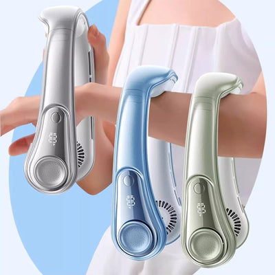 Ventilador Portátil Recargable USB para Cuello - Diseño Ergonómico Manos Libres - Image 4