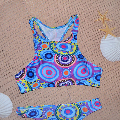 Bikini Brasileño Triángulo Cintura Baja Cuello Alto - Traje de Baño Moderno - Image 9