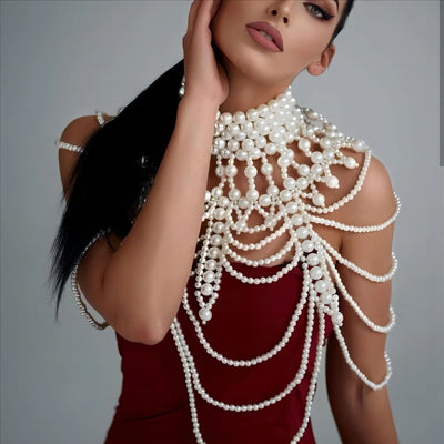 Chal Perla Calado Versátil para Mujer - Image 10