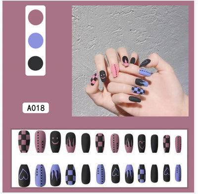 Uñas Postizas Removibles con Diamantes - Image 3