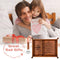 Bandeja Decorativa Plegable de Cuatro Esquinas - Regalo Perfecto para Papá
