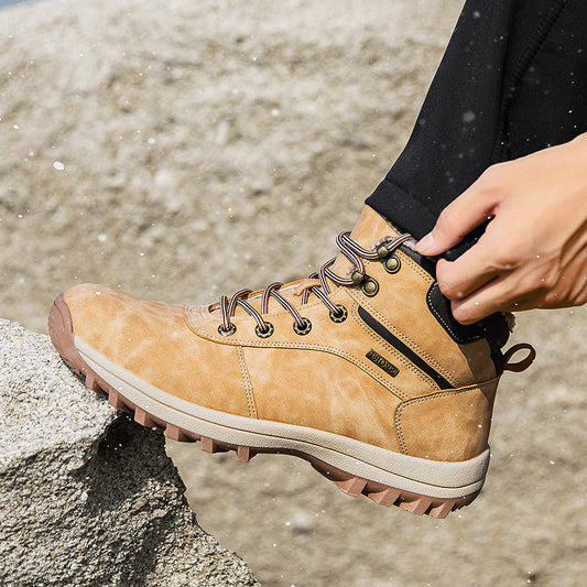 Botas Martin de Invierno con Forro Polar - Diseño Versátil para el Clima Frío