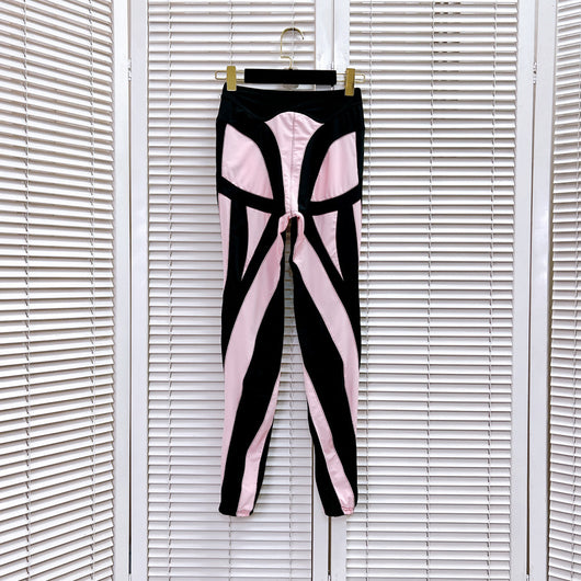 Leggings Deportivos con Malla y Costuras Decorativas para Mujer - Image 17