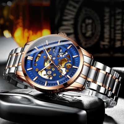 Reloj Mecánico Automático Esqueletizado Resistente al Agua - Image 4