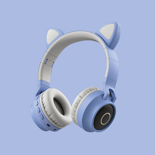 Auriculares Inalámbricos con Orejas LED - Bluetooth 5.0 Plegables para Niños - Image 11