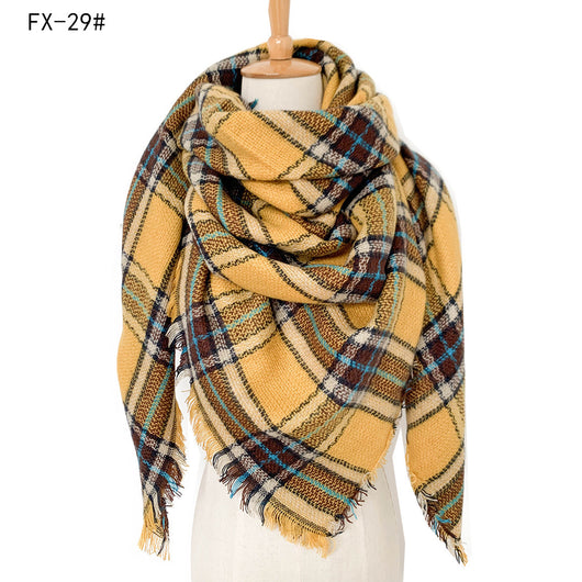 Chal Doble Cara Reversible para Mujer - Abrigo Versátil Otoño Invierno Talla Grande - Image 34