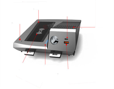 Cargador Inalámbrico para Auto CX-4 - Carga Rápida y Segura - Image 9