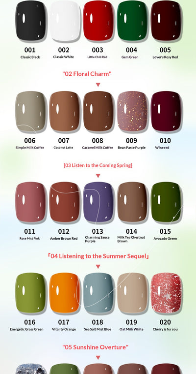 Set de Esmaltes de Uñas a Base de Agua Dream Garden - Image 17