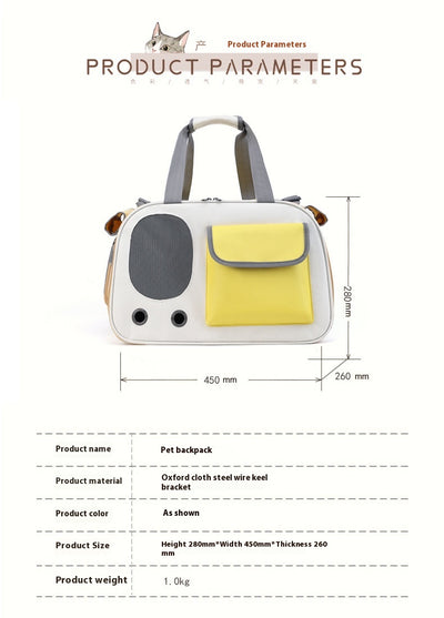Bolsa Transportadora Plegable para Mascotas - Gran Capacidad - Image 13
