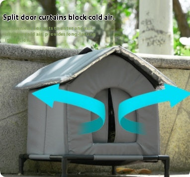 Casa Cálida para Gatos Exterior - Resistente al Agua y Lluvia para Invierno - Image 6