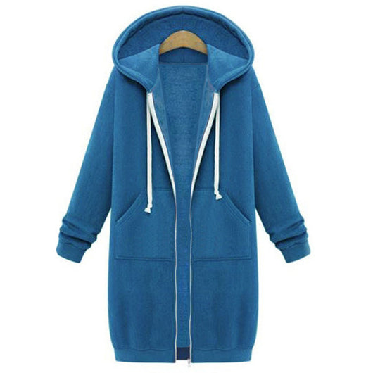 Chamarra Sudadera Polar con Capucha de Manga Larga - Image 15