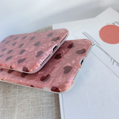 Funda para Celular con Patrón de Conchas - Diseño Romántico para Chicas - Image 6
