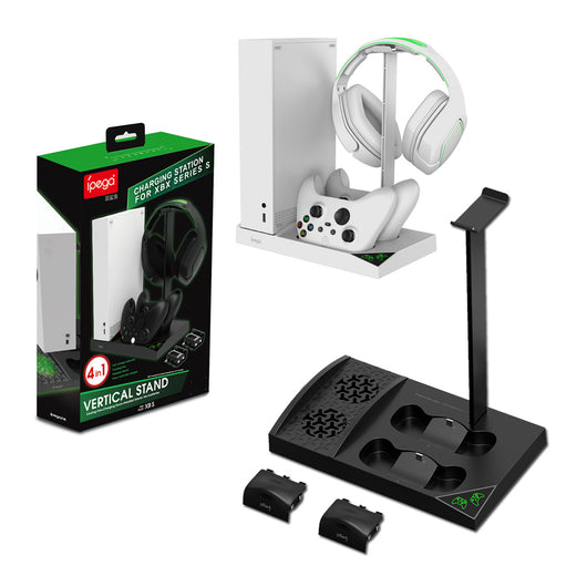 Base Enfriadora Xbox Series S con Cargador Dual de Baterías y Soporte para Audífonos - Image 2