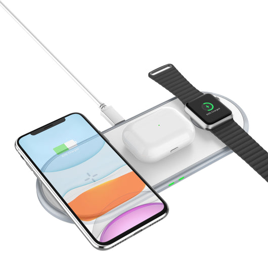 Cargador Inalámbrico 3 en 1 de 10W con Soporte para Teléfono - Image 6