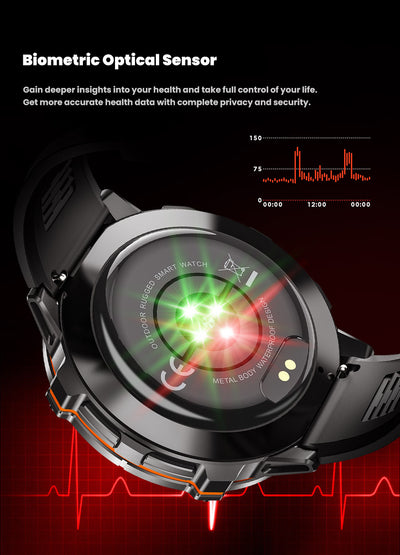 Reloj Deportivo Inteligente Resistencia Triple con Batería Extendida X3 - Image 17